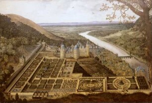 Der Hortus Palatinus und Schloss Heidelberg