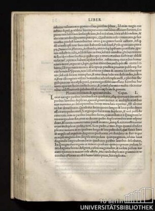 Platonis inuentum de agro metiendo. Caput. I.