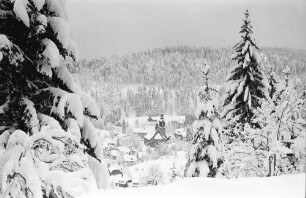 Todtmoos: Blick von oben auf Todtmoos