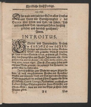 Introitus.