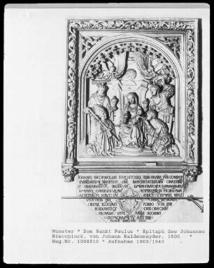 Epitaph des Johannes Biscopinck