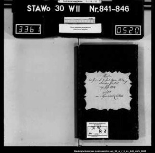 Zivilstandsregister Warberg (Kanton Helmstedt)