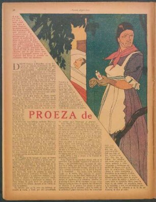 Proeza de amor : Novela corta de César Carrizo
