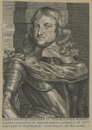 Bildnis von Herzog Ulrich von Würtemberg
