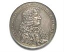 Medaille auf die Gründung der Kolonie Groß Friedrichsburg in Guinea 1681, Kurfürstentum Brandenburg, Kurfürst Friedrich Wilhelm (1640-1688), 1681, X 4833, Vs.