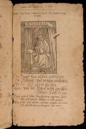 Papa doctor theologiae et magister fidei