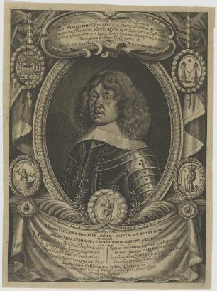 Bildnis des Mauritius, Dux Saxoniae, Cliviae, et Montium