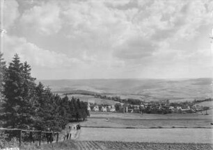 Auersberg : Auersberg. Ortsteilansicht von Nordwesten