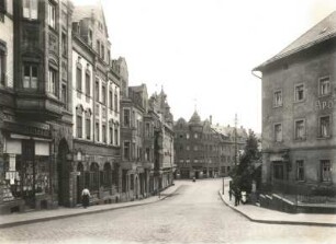 Limbach, Stadtansicht : Mittelsachsen. Limbach. Gartenstraße