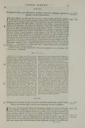 CCIV. Episcoporum conventus, in quo Coxanensi monasterio confirmatur ecclesia sanctae Mariae Inter-ambas-aquas, ejusque loci immunitas statuitur & definitur.