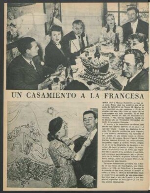 Un casamiento a la francesa