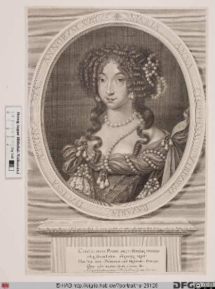 Bildnis Maria Anna Christina, "Grande" Dauphine von Frankreich, geb. Prinzessin von Bayern