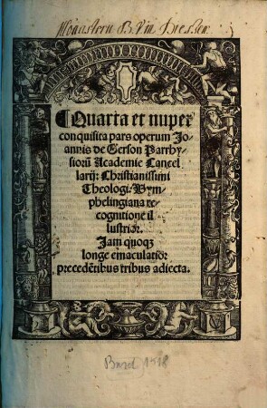 ... pars Joannis Gersonis ..., 4