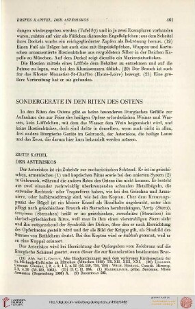 Sondergeräte in den Riten des Ostens