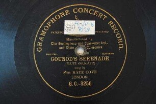 Gounod's Serenade (flute obligato) / Gounod