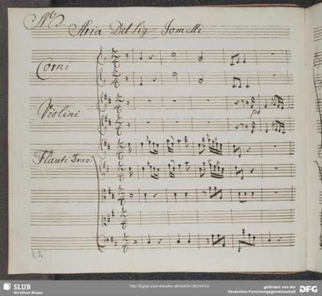 No. 3 Niccolò Jommelli - Caio Mario <Deh lasciami in pace non darmi martir>