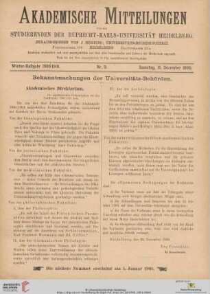 Nr. 9 (15. Dezember 1900)