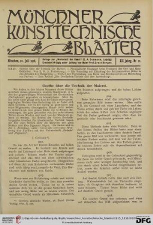 Nr. 21 (10. Juli 1916)