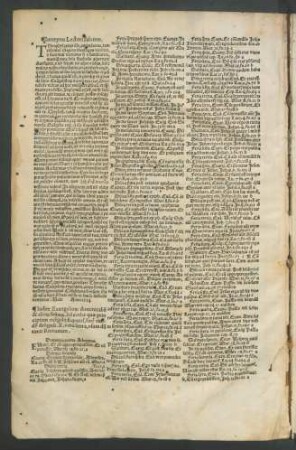 Index Evangeliorum dominicalium & aliorum festorum ...