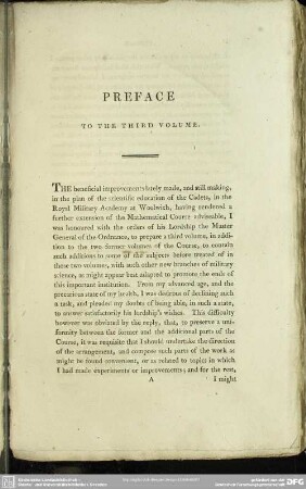 Preface To The third Volume
