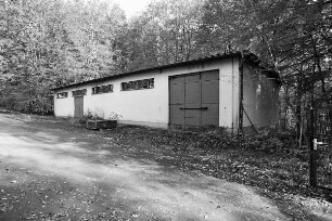 Ehem. Packhalle der Luftmunitionsanstalt (Wirtschaftsgebäude); Grebenhain, Zum Hohenrain 37