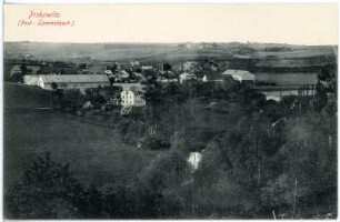 Piskowitz. Blick auf Piskowitz