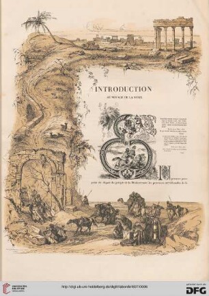 Introduction au voyage de la Syrie