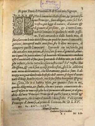 Commentarii di Lodovico Guicciardini delle cose piu memorabili seguite in Europa ... : libri tre