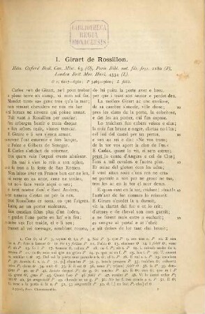 Provenzalische Chrestomathie : mit Abriss der Formenlehre und Glossar