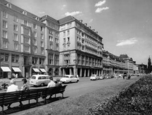 Dresden. Altmarkt Westseite