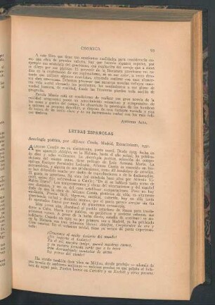 Letras españolas