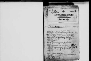 Drinnenberg, Hermann Dr.; Justizrat; geb. 23.9.1877 in Offenburg; gest. 28.10.1942 in Offenburg