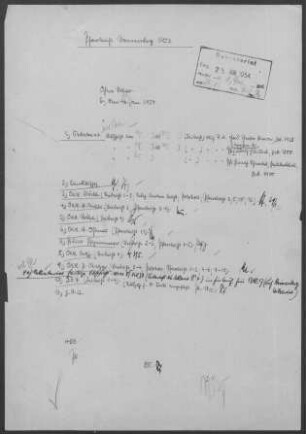 Steinenberg mit Asperglen, Michelau, Miedelsbach, Mittelschlechtbach, Eselshalden, Obersteinenberg u.a.: Visitationsbericht mit Pfarrbericht 1953