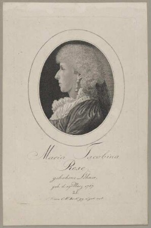 Bildnis der Maria Jacobina Rose