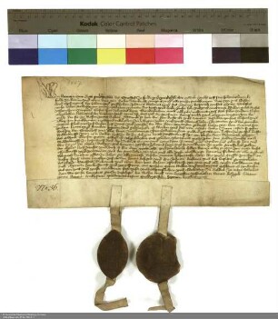 Hermann [von Buchenau], Abt von Fulda und Propst von Johannesberg überträgt dem Kloster Johanneberg Güter in Großentaft und anderen Orten