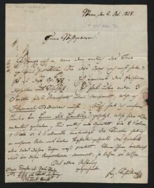 Brief an Heinrich Probst : 02.10.1828