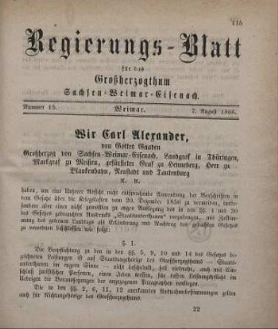 Nr. 15 : 7. August 1866