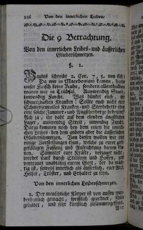 Von den innerlichen Leibesschmerzen.