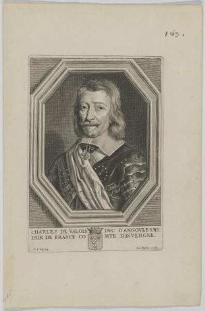 Bildnis des Charles de Valois d'Angoulesme