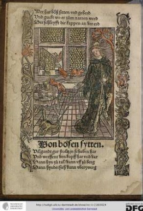 Von bosen sytten.