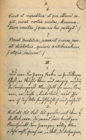 Lieder gesungen bei der Keller-Kneipe auf dem Zacherkeller, Samstag 20. Juli 1878.