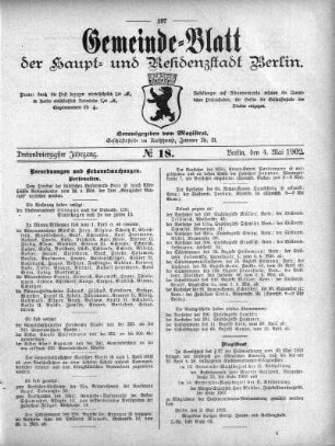 1902,18: No. 18, 4. Mai 1902