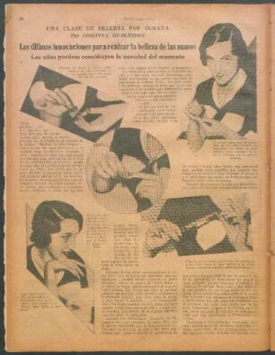 Las últimas innovaciones para realzar la belleza de las manos : Una clase de belleza por semana