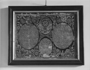 Erinnerungstafel an die Teuerung von 1817 von Meister Johannes Früh
