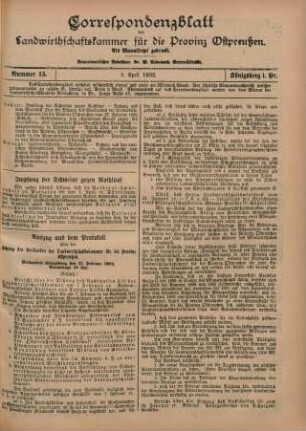 Nummer 15. 9. April 1902.