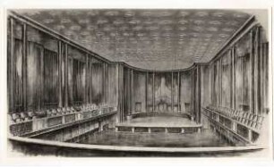 Rosengarten, Mannheim Restaurant im Musensaal: Skizze Musensaal