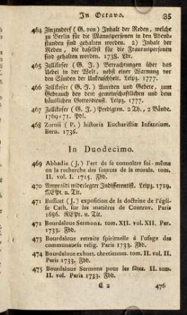 35-37, In Duodecimo.