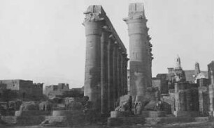 Säulenhalle im Amons-Tempel in Luxor [Reise nach dem Sudan, Band 4: Ägypten]