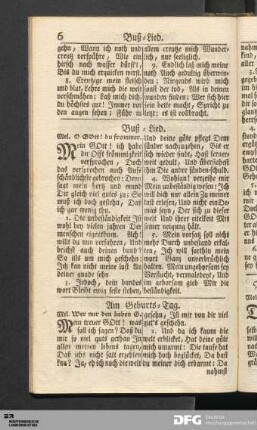 Buß-Lied.