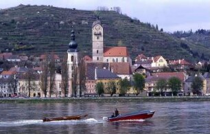 Krems an der Donau : Stadtansicht von Krems an der Donau, aufgenommen ca. 2001